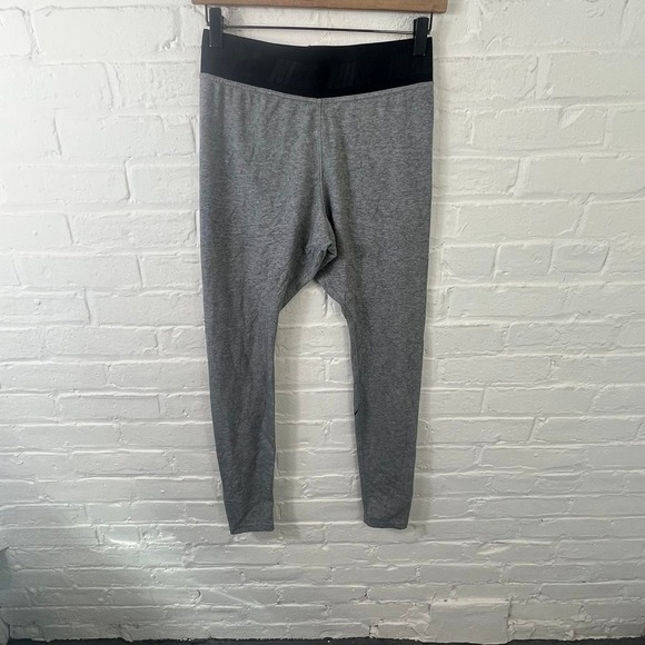 Nike Women's Pull-On Workout Yoga Legging Skinny Black Gray Size Medium - Picture 2 of 5